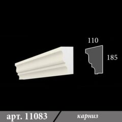 Карниз з пінопласту 110х185х1000